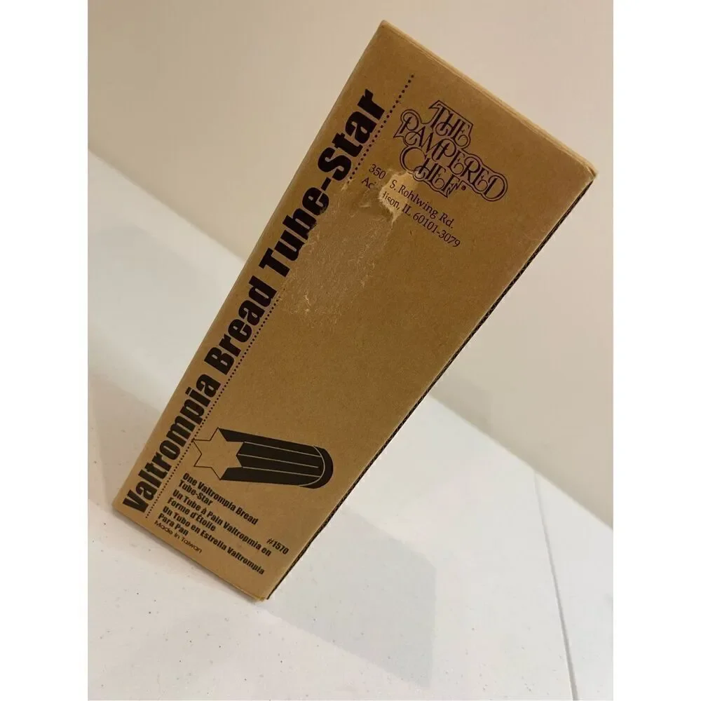 Pampered Chef Valtrompia Bread Tube -Star New
